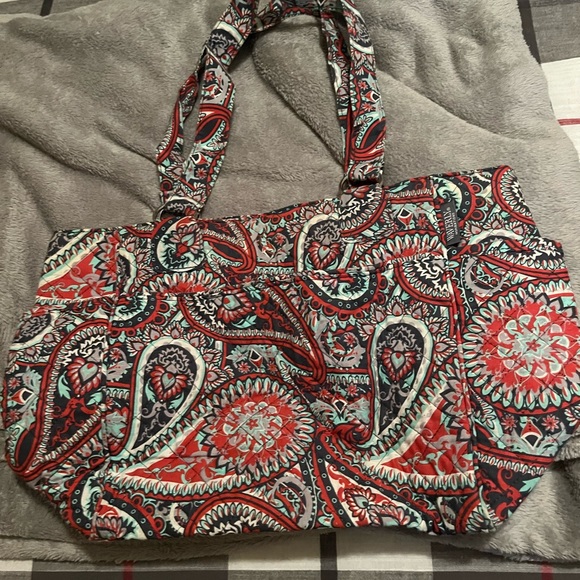 Paisley Print Small Tote / Pocketbook - Picture 1 of 5